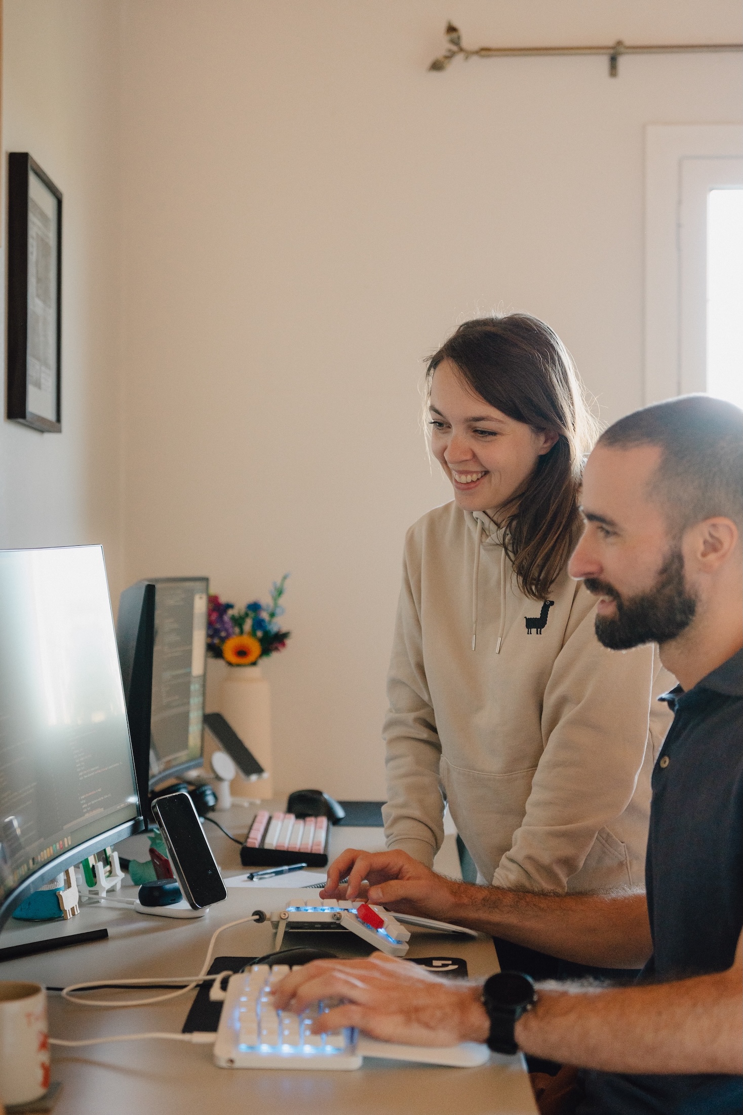 Équipe Alpaga au travail